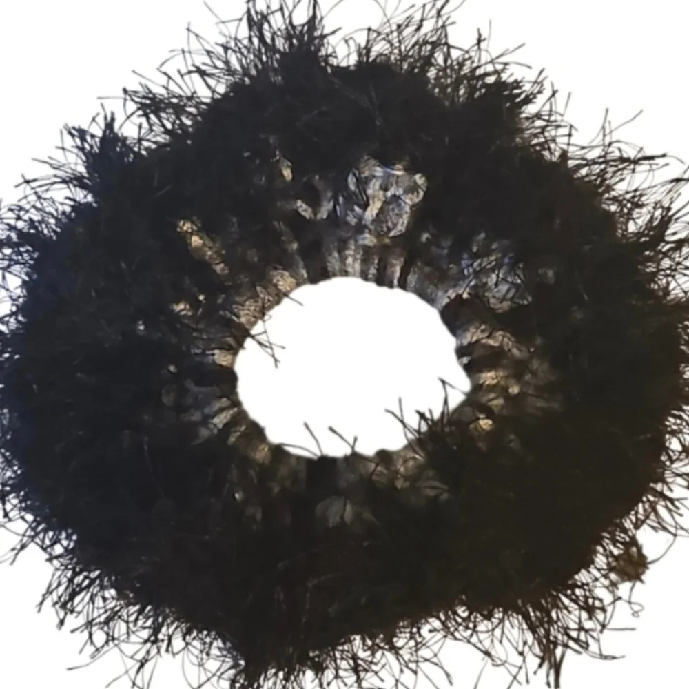 Hand Crafted Black Swan Tutu Scrunchie 6